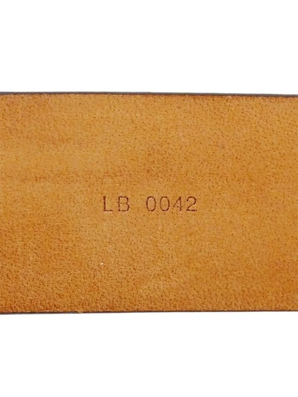 Louis Vuitton Belt Monogram Canvas Ceinture Carre Brown Logo